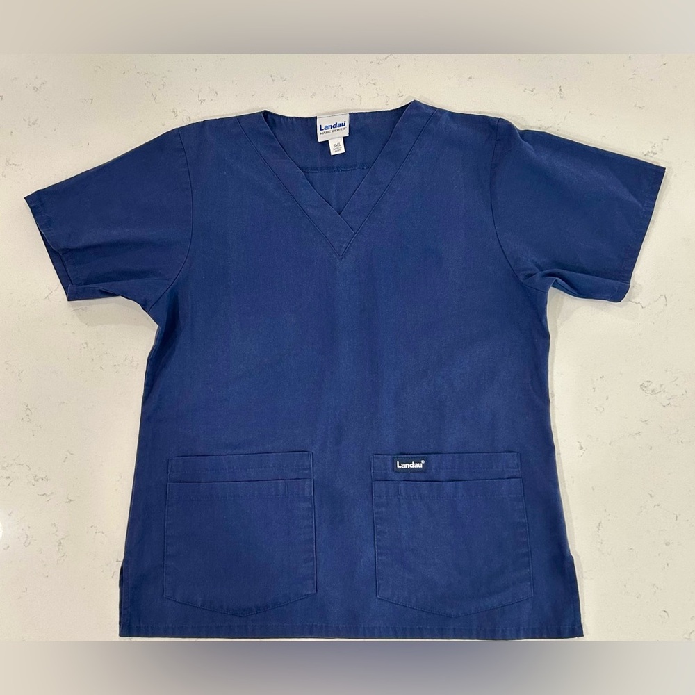 Landau Scrub Top